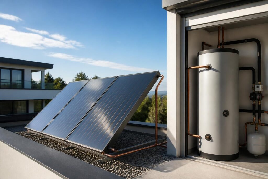 Ballon d’eau chaude solaire : fonctionnement et rentabilité