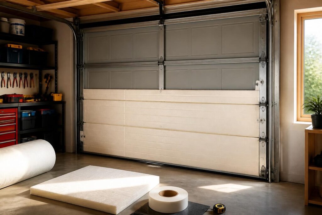 Isoler une porte de garage : gagner en confort thermique facilement